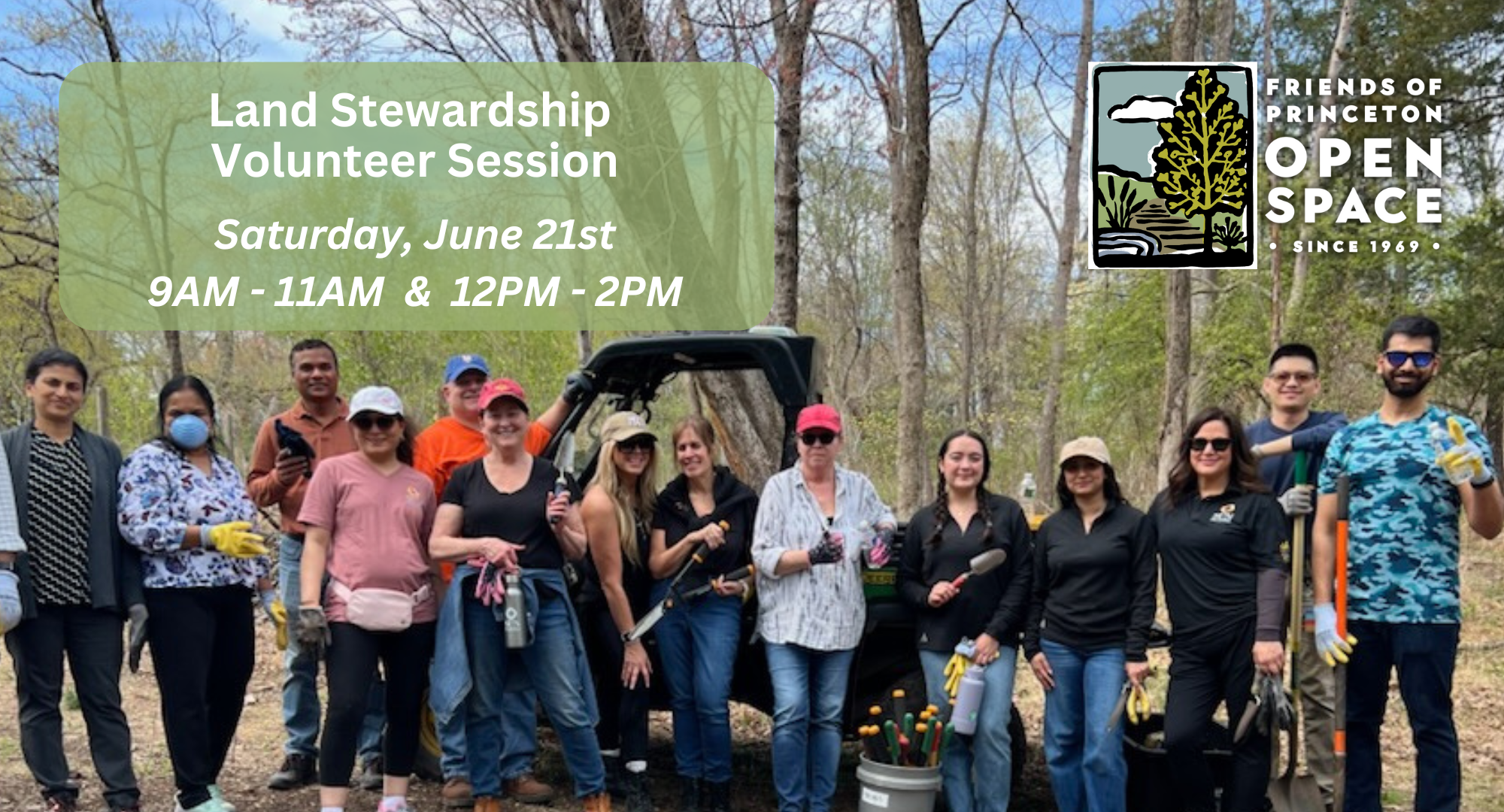 FOPOS Land Stewardship Volunteer Session // 6.21.25