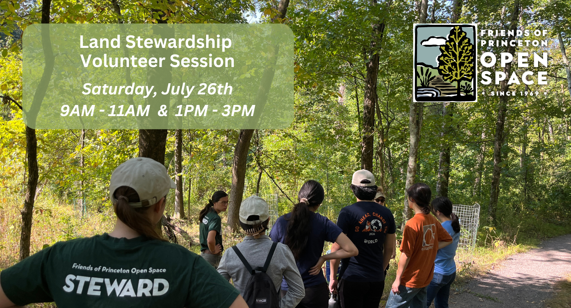 FOPOS Land Stewardship Volunteer Session // 7.26.25