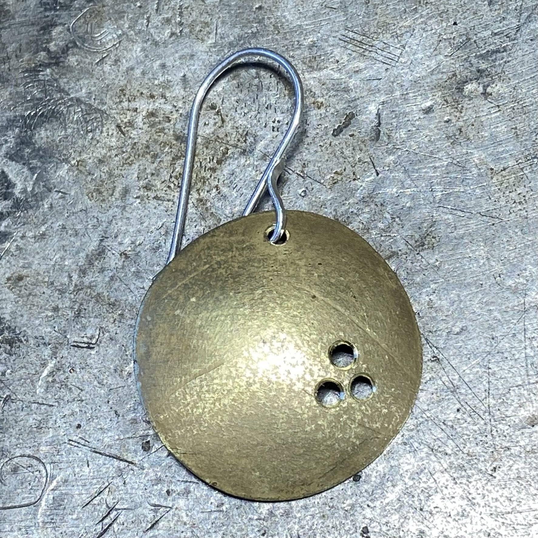 Textured Dome Earring.JPEG