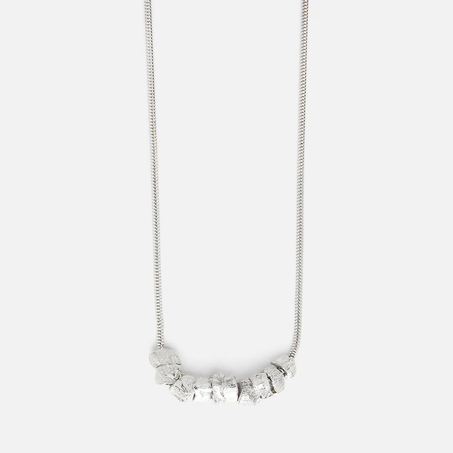 Silver Pearl Necklace