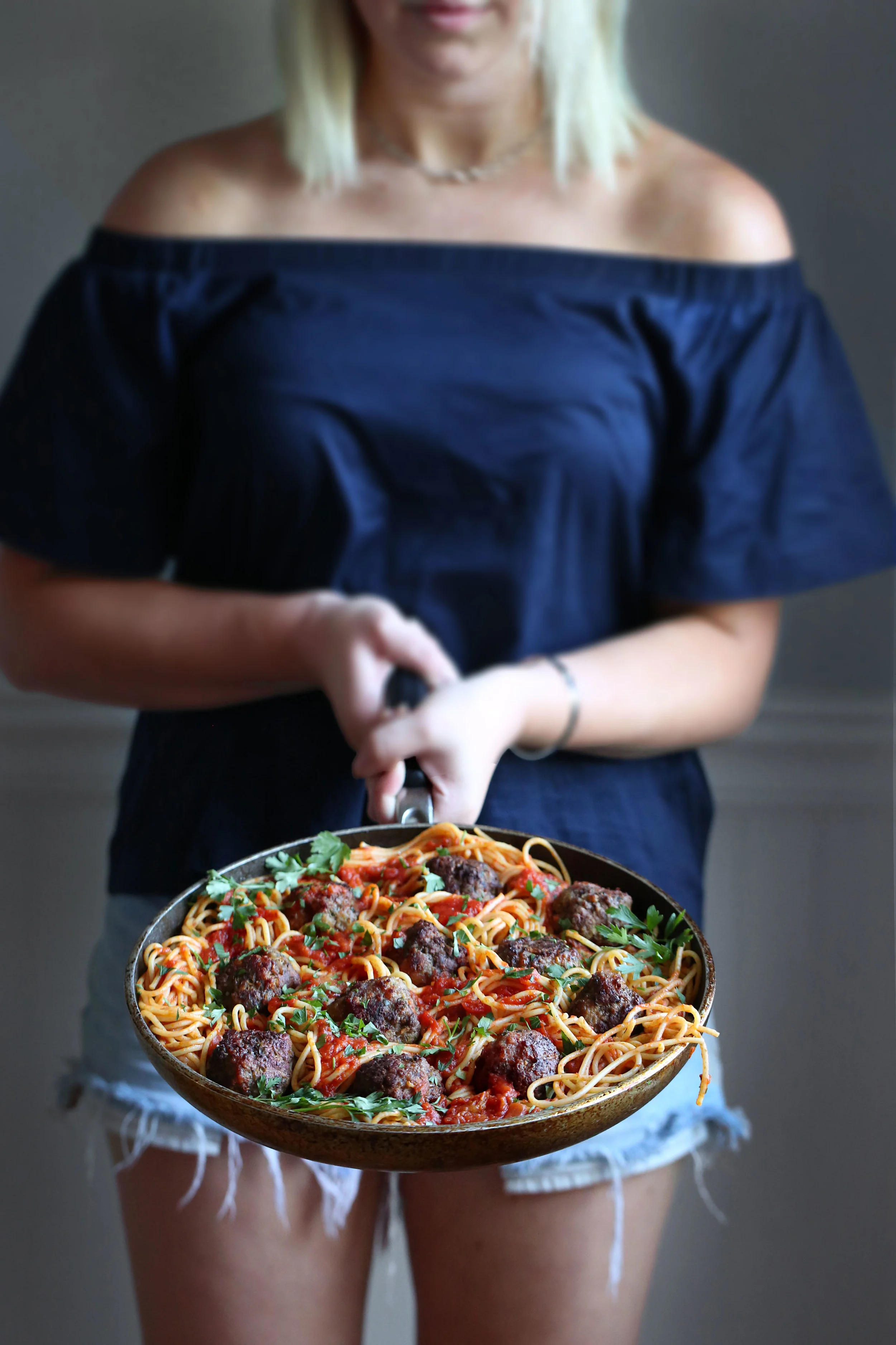 Beef, Pork & Prosciutto Italian Meatballs — Cooking with Cocktail Rings