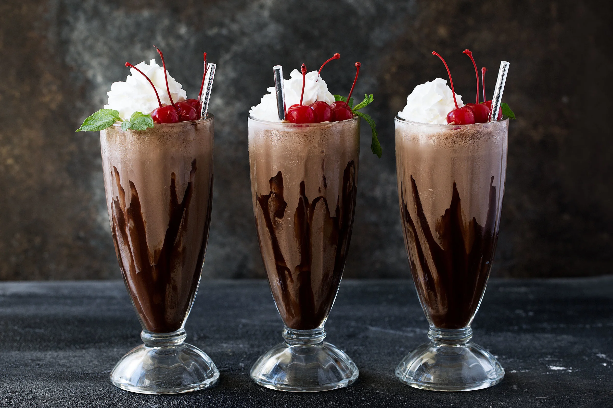 Double Chocolate Malt Milkshake — Cooking with Cocktail Rings