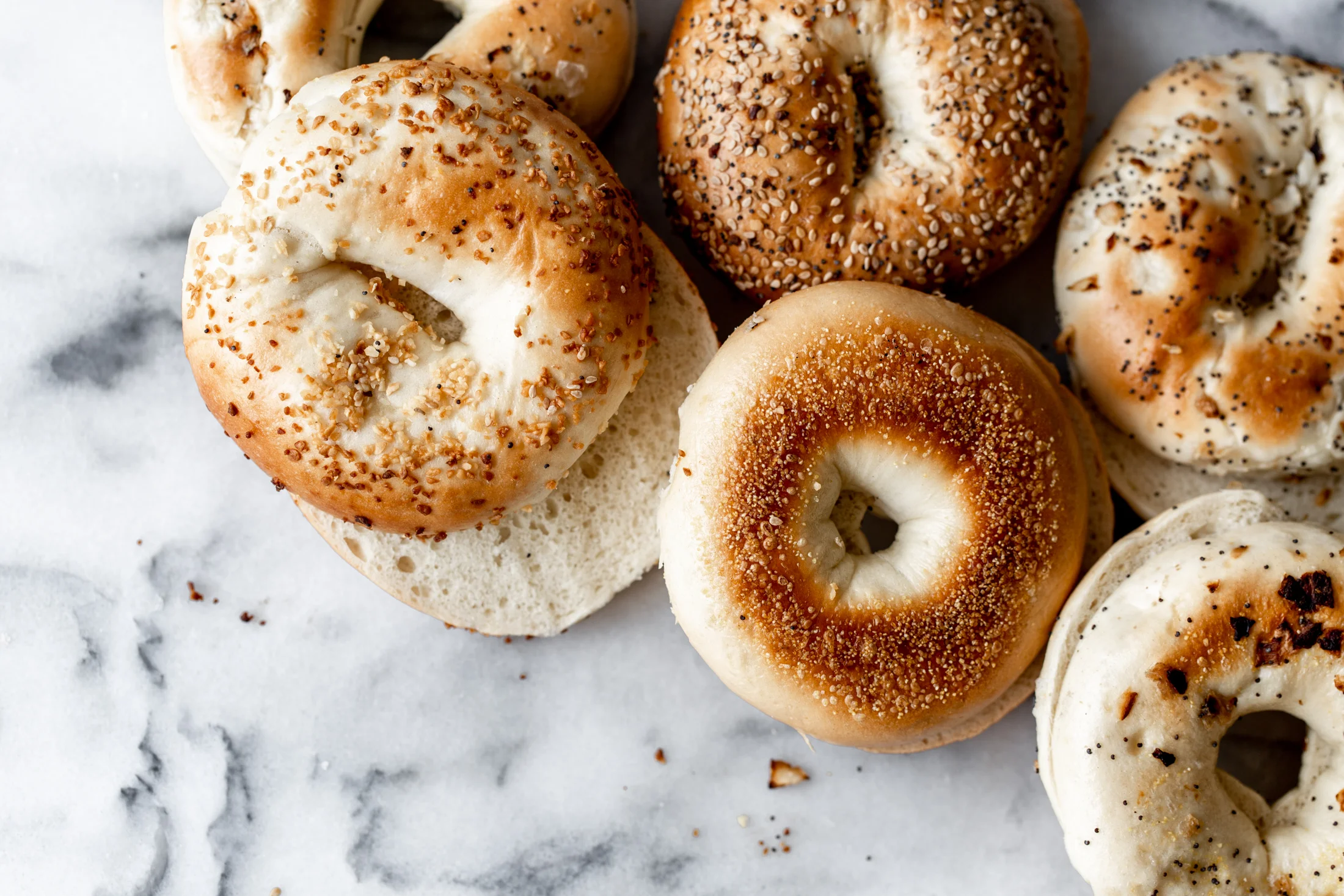 BLT Bagel with Hatch Chili Cream Cheese — Cooking with Cocktail Rings