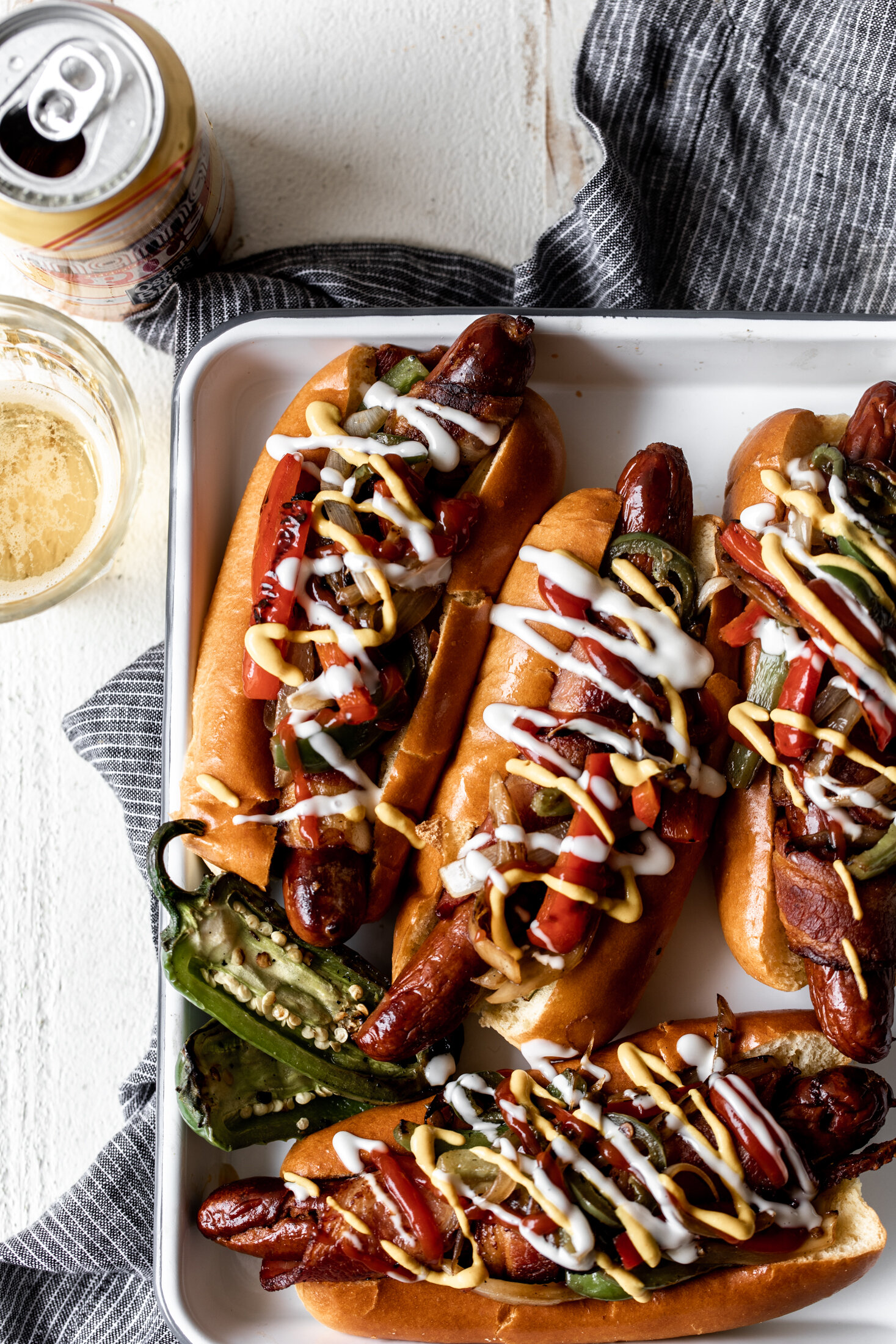 Bacon Wrapped Hot Dogs aka Danger Dogs — Cooking with Cocktail Rings