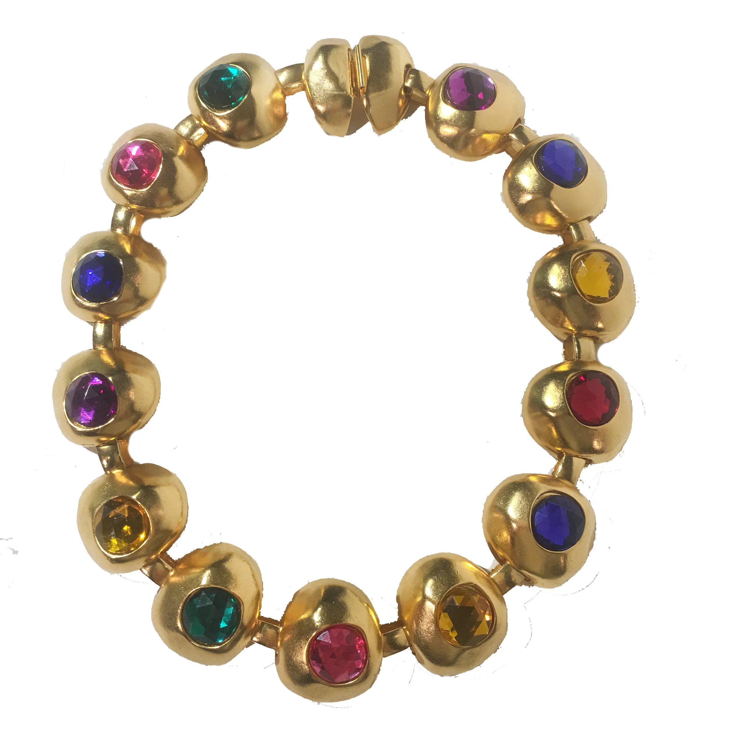 Ben Amun 80s Jewel Tone Necklace
