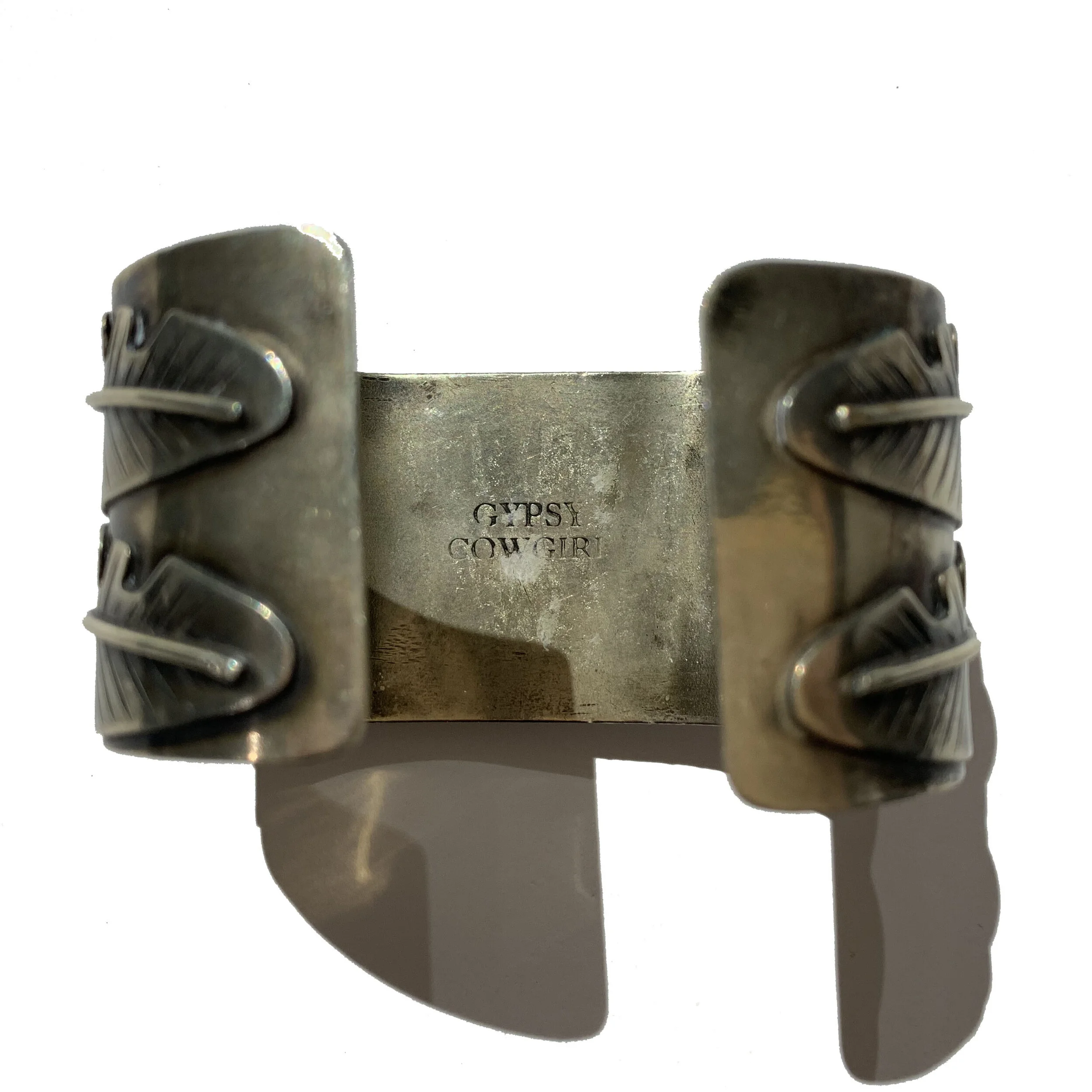 Urban Cowgirl Silver Cuff