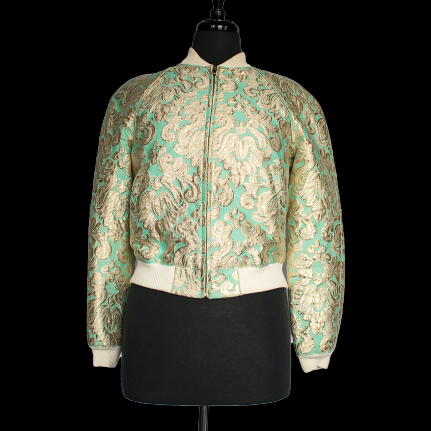 J Crew Metallic Bomber Jacket