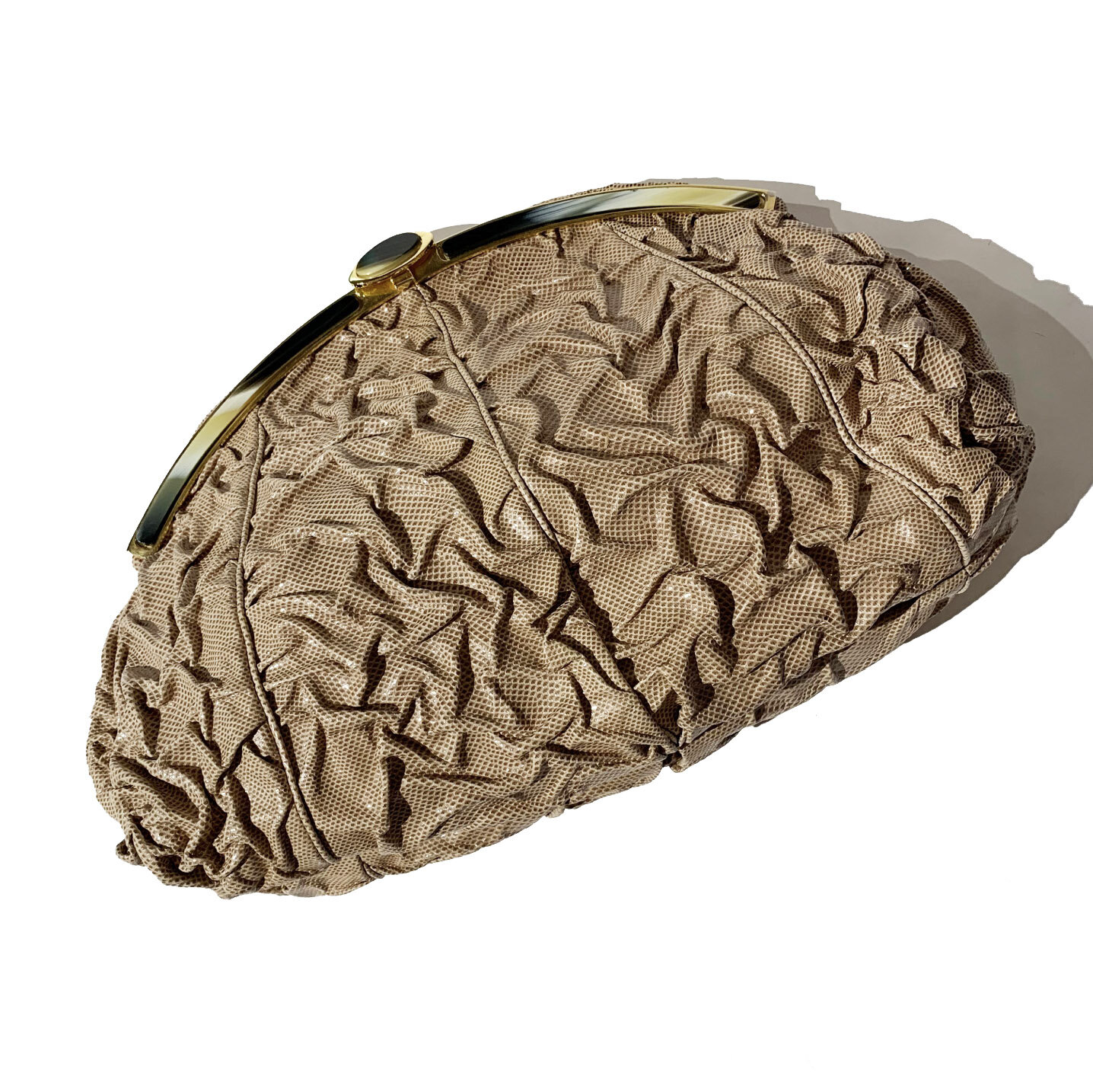 Carlo Fiori Horn &amp; Lizard Handbag