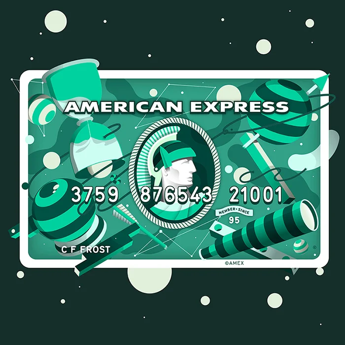 American Express Card Art