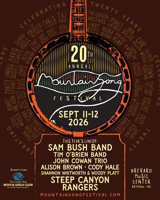 Tickets for @mountainsongfestival  go on sale TODAY at 10am EDT - we'll see you there! (Link in bio) 

#steepcanyonrangers #mountainsongfestival #livemusic #musicfestival #brevardnc