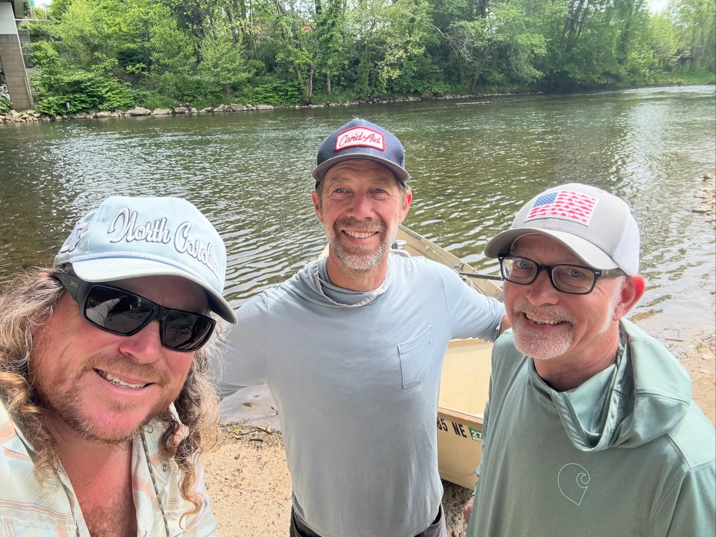 Another great day raising funds for @candaid, catching fish and having fun.  Big thanks to Charles and @beastcoastanglers for making it happen. $$$ raised goes for instruments, bikes, skateboards, etc for kids who need&rsquo;em!! #steepcanyonrangers 