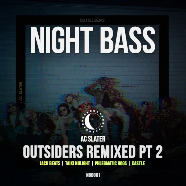 After the release of AC Slater’s huge debut album Outsiders last year, we called upon the Night Bass crew to bless us with remixes of the LP. We’ll be releasing these in batches. For the second collection we’ve got epic remixes from Jack Beats, Taik…