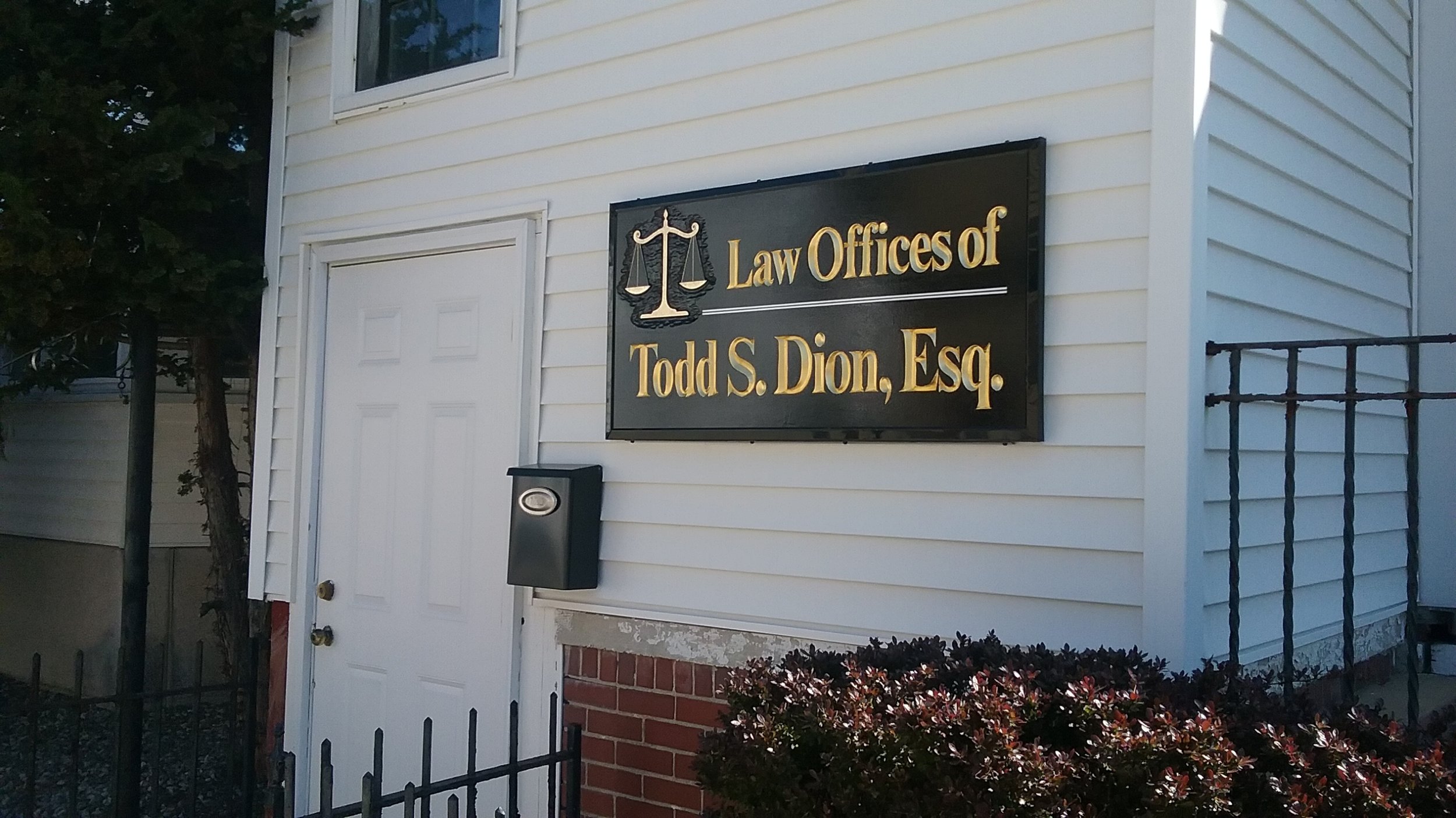 T.Dion Lawyer Carved Sign 2.JPG