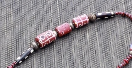 african trade bead detail