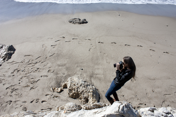 That's me trying my hand at being an amateur photographer. 