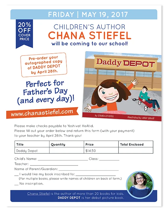 Book Flyer and Form