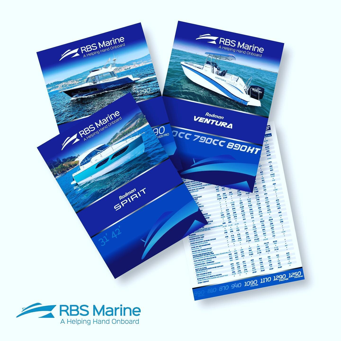 It&rsquo;s the time of year to work on the price lists for @rbs_marine - 🌊🛥️❤️ Always so lovely and very flexible on time - We&rsquo;ve worked on these at all sorts of times in the day/night. I love a deadline 😝😊x
Good luck at the @sotonboatshow 