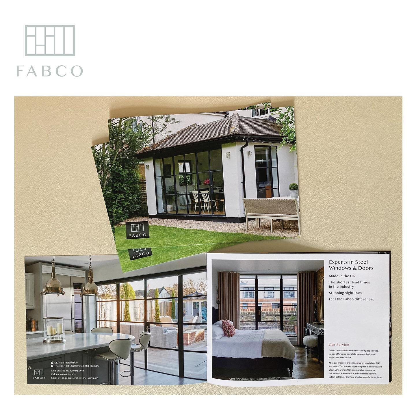 So lovely to work with @fabcosanctuaryltd on their brand new luxury brochure design and print. What a great project. 🙌🏽

Specialists in design, manufacture and installation of Bespoke doors and windows.

#fabco #luxurybrochure #design&amp;print #ar