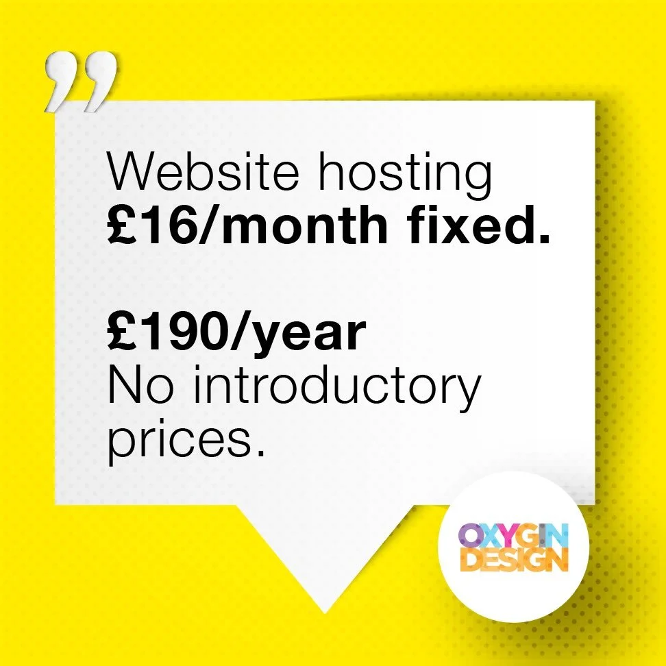 Tired of hosting prices that start cheap&hellip; then double?
Our hosting is a simple &pound;16/month. No gimmicks. No surprise increases. Just reliable service.

#WebHosting #SmallBusiness #NoHiddenFees #HonestPricing #UKBusiness.