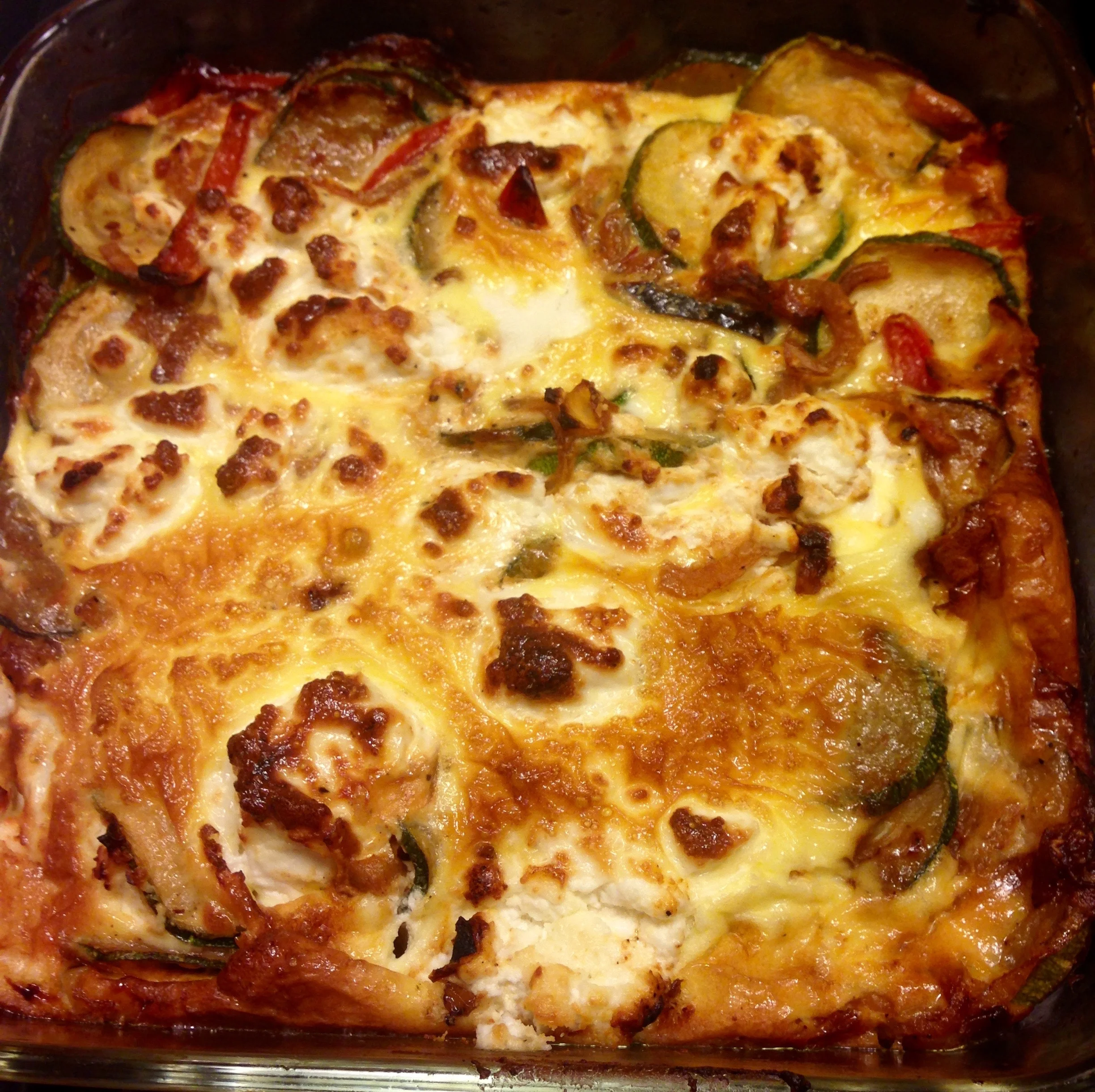 Don't you just want to take a bite? MMM. Summer Veggie Bake