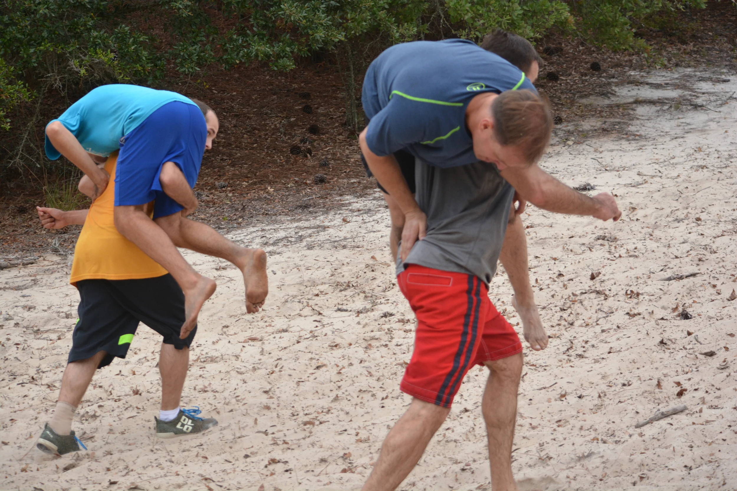 Buddy Carries, on that damn hill