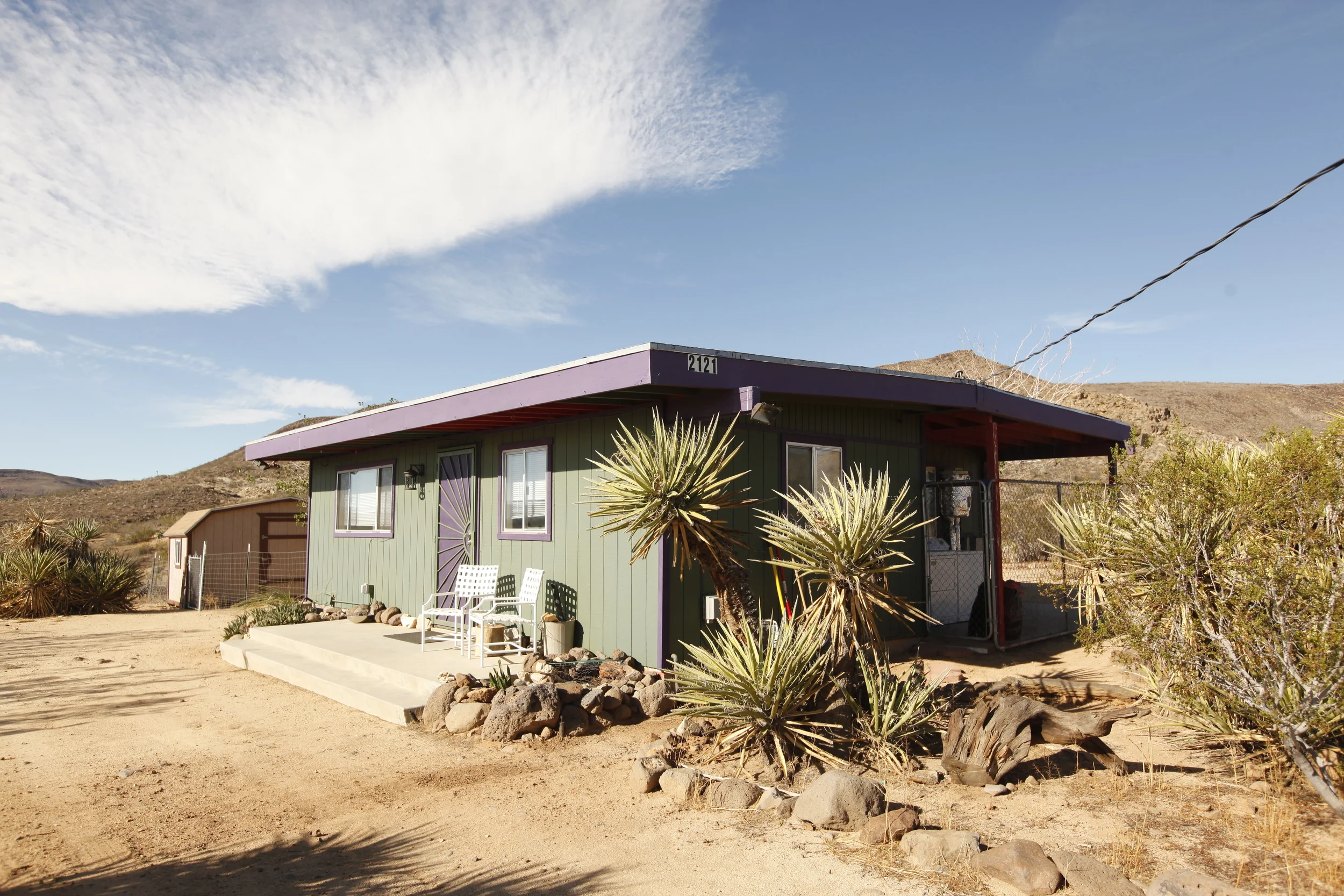 Jemez Homestead with shed in back ground