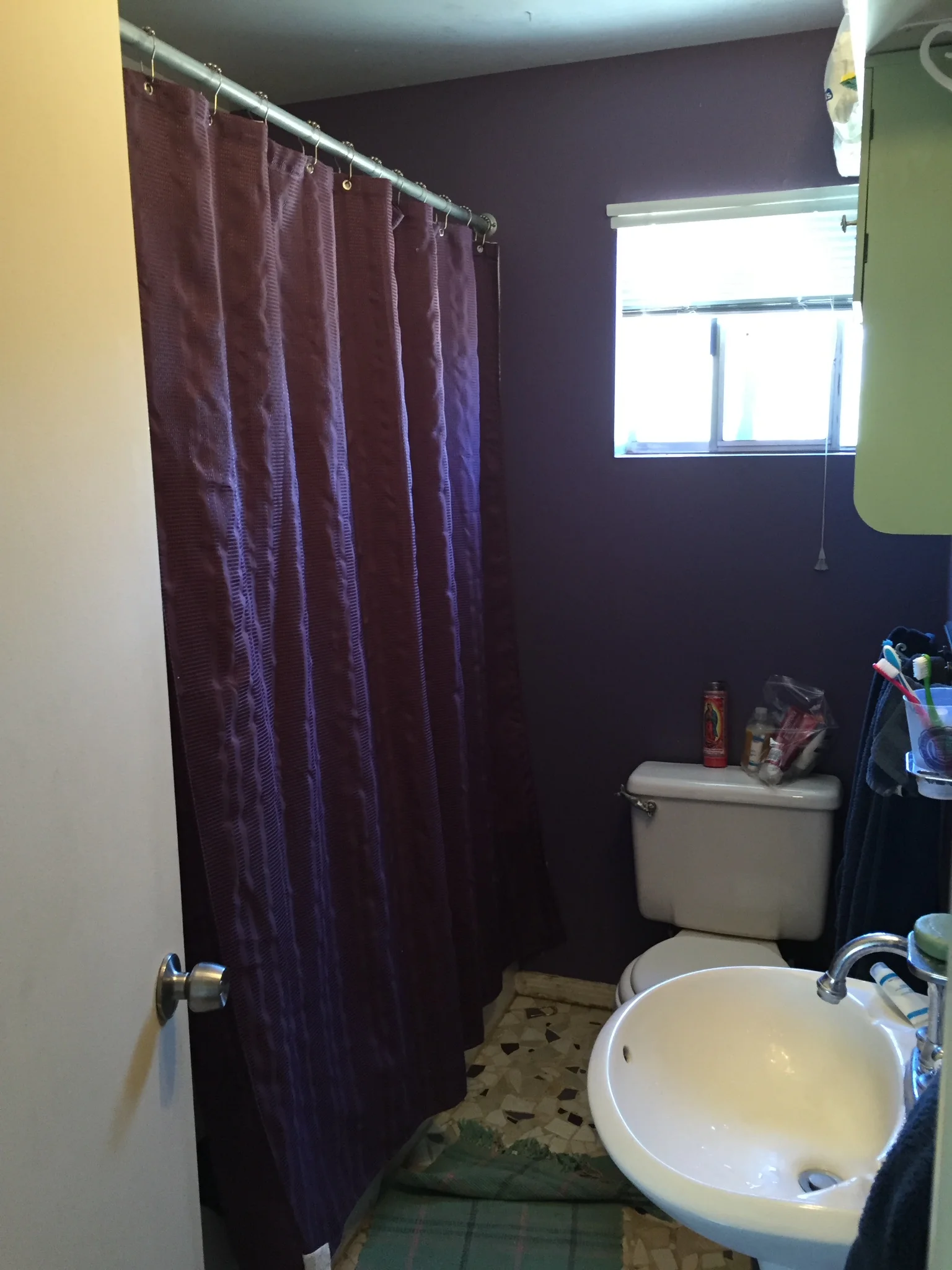 Inside bathroom