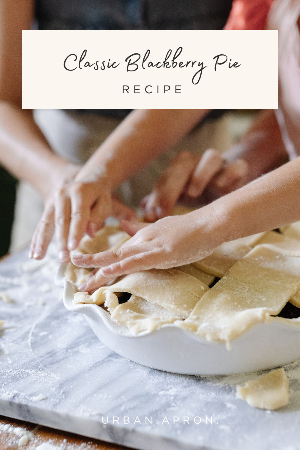 Classic Blackberry Pie