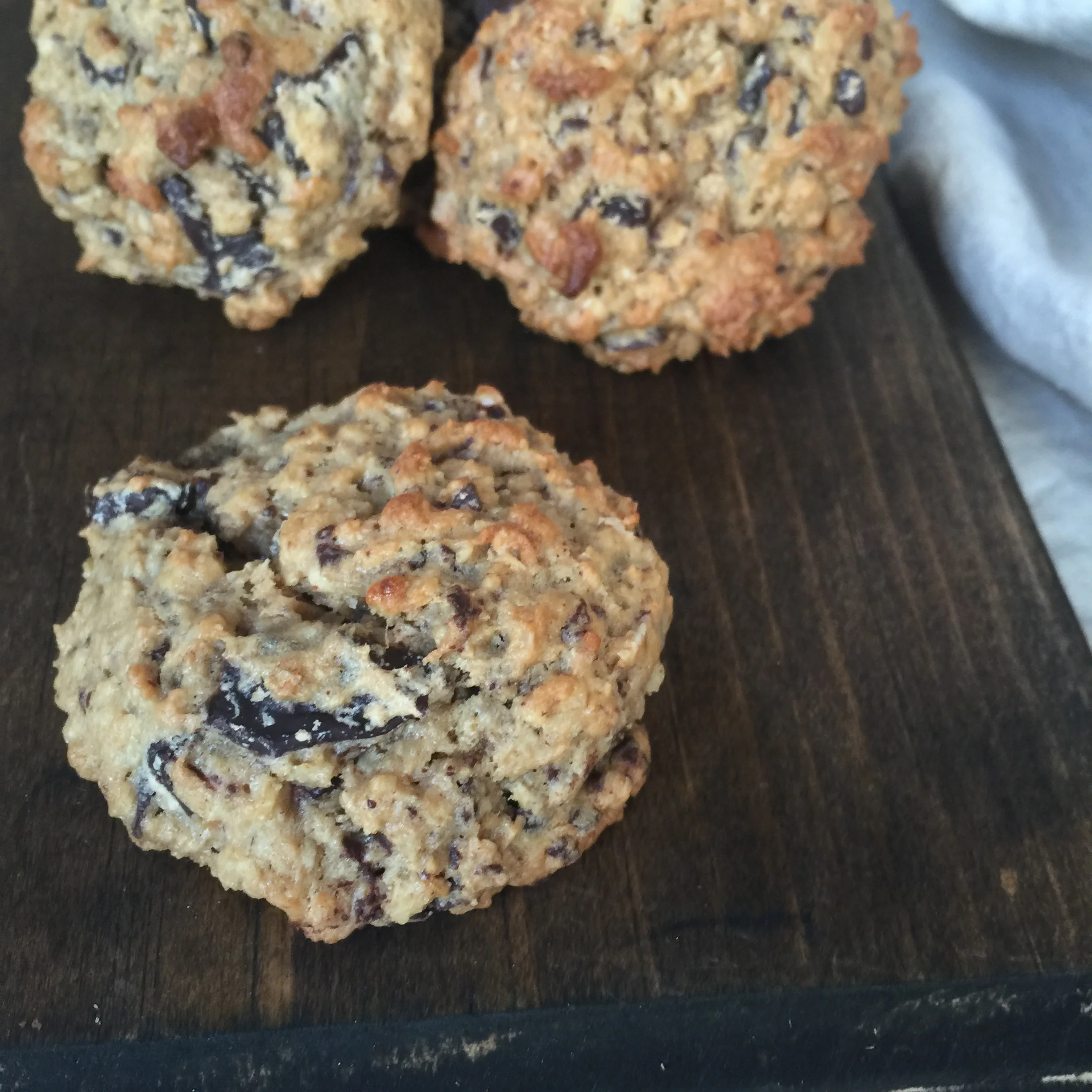 Peanut Butter Banana Cookies