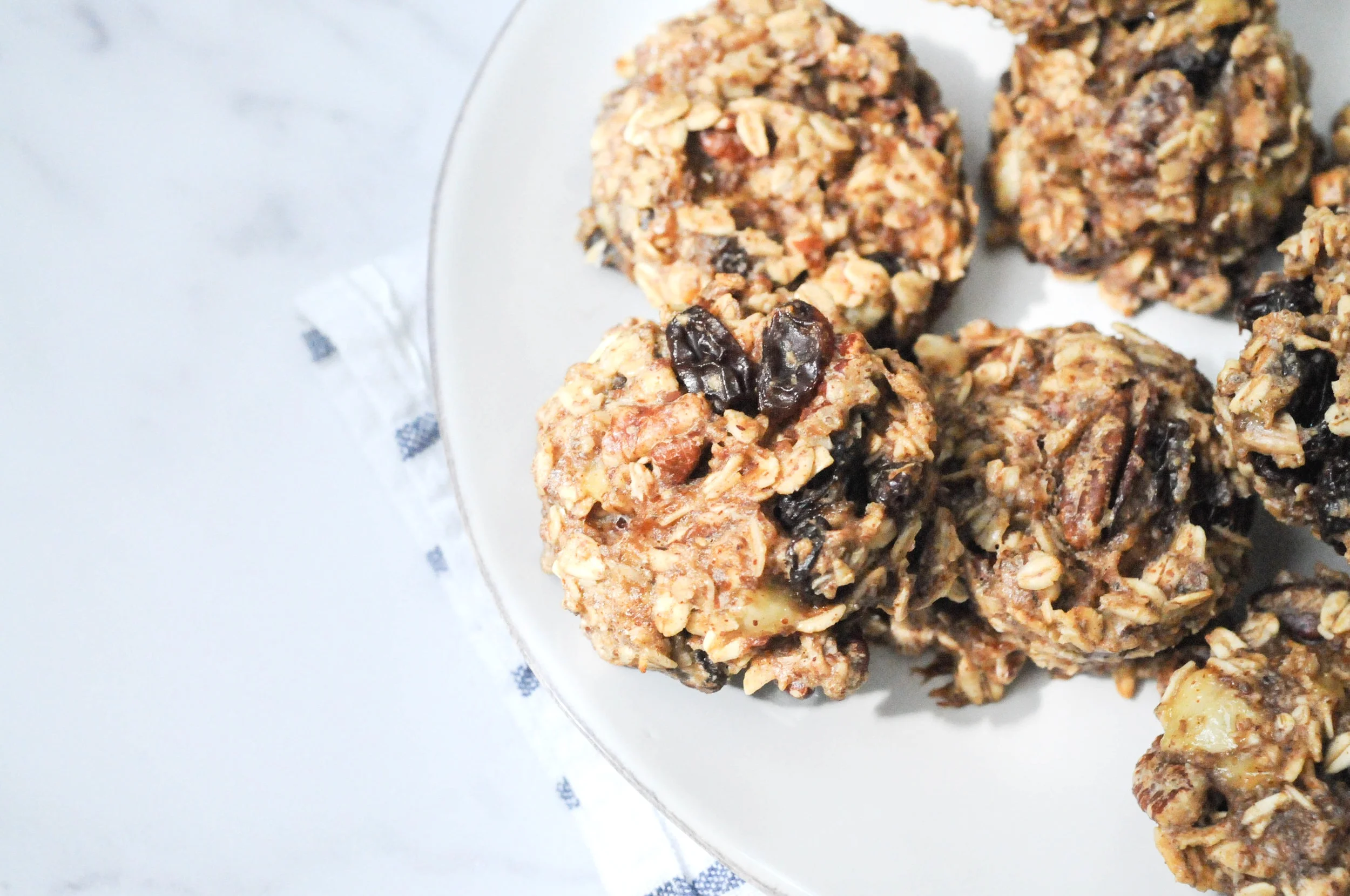 Healthy Oatmeal Breakfast Cookies