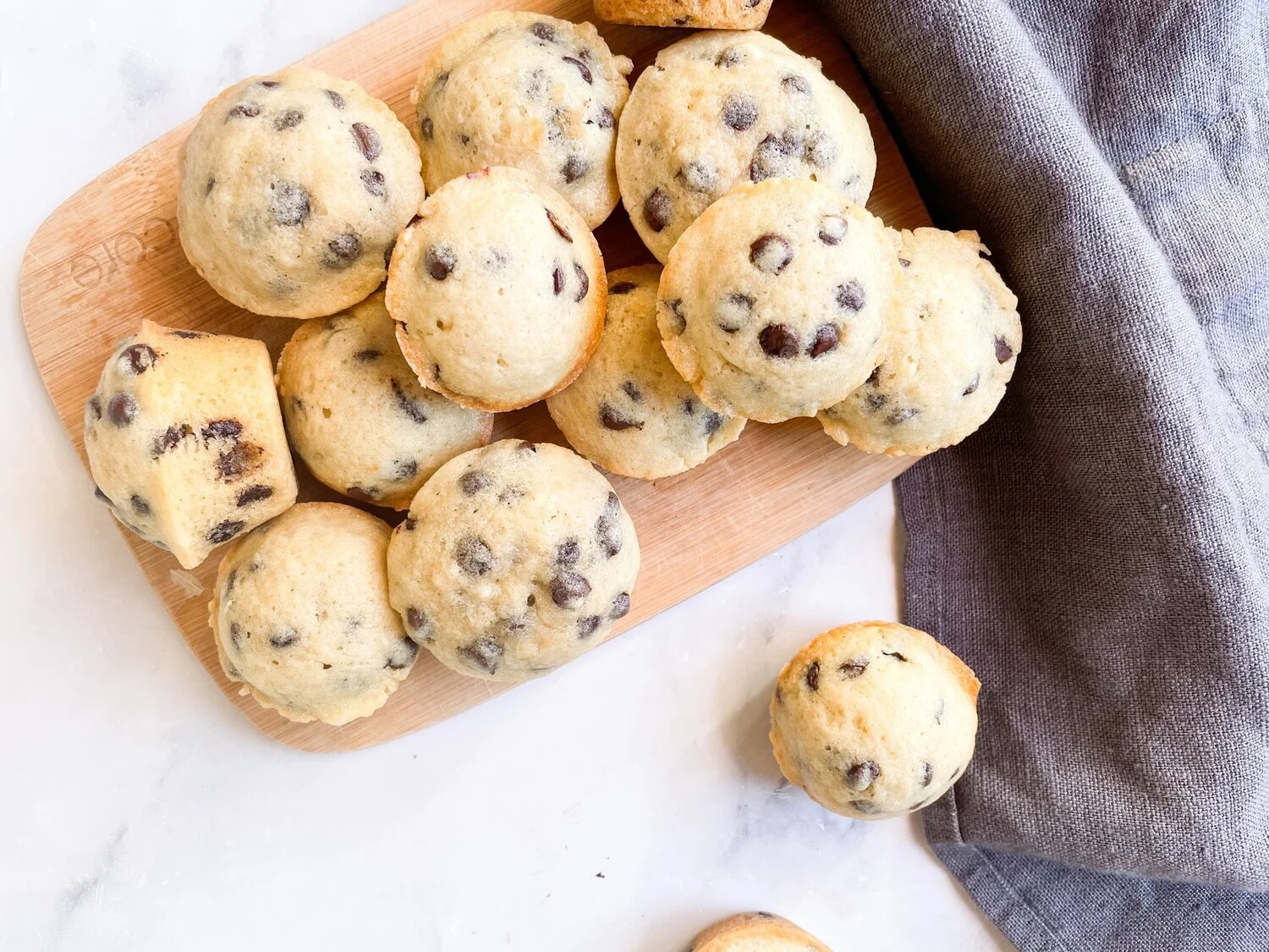 Chocolate Chip Mini Muffins