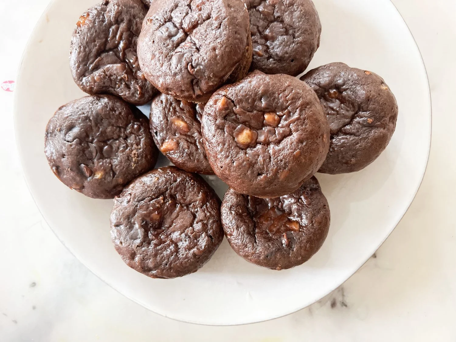 Double Chocolate Banana Muffins