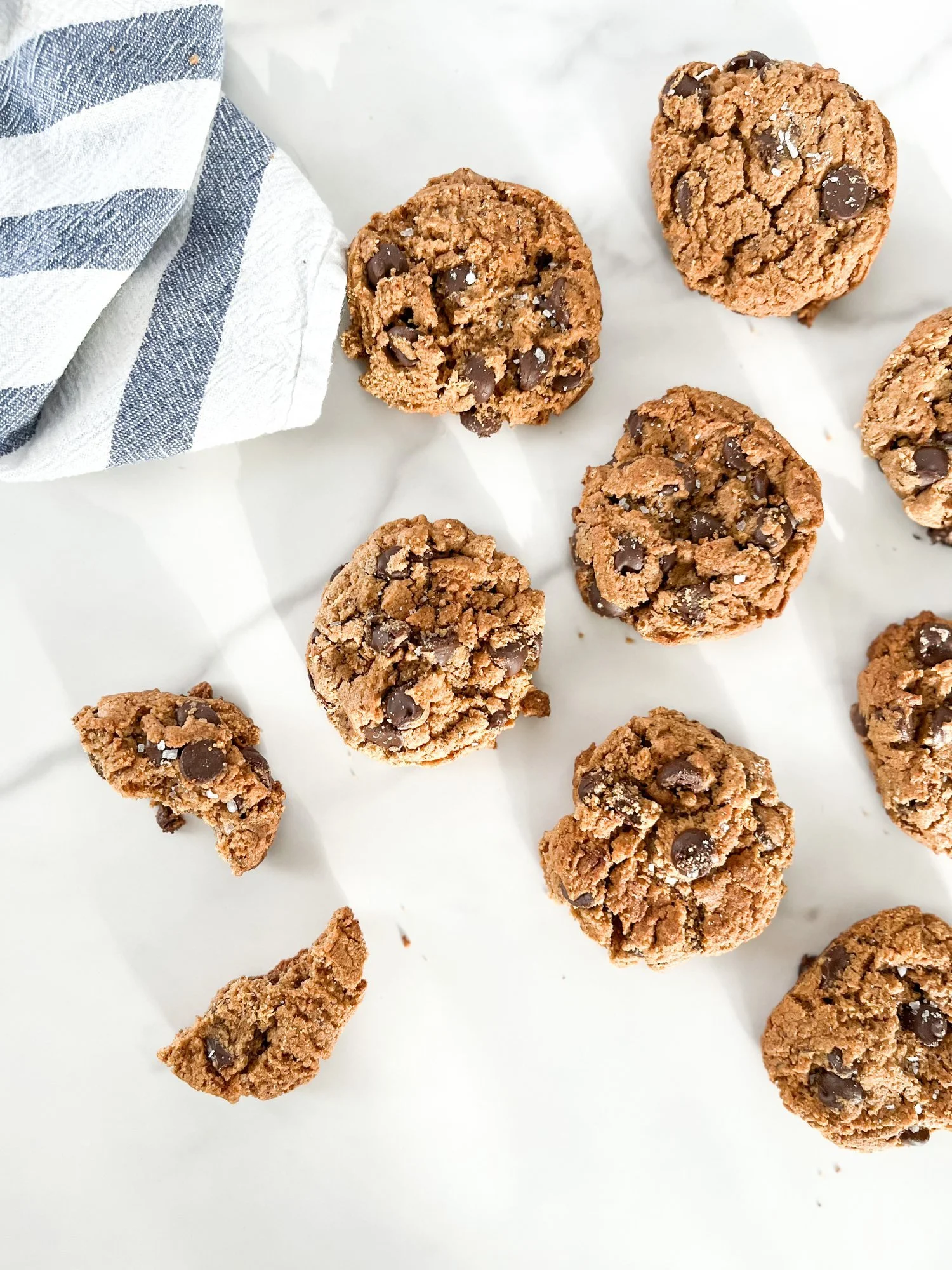 Grain-Free Almond Butter Chocolate Chip Cookies