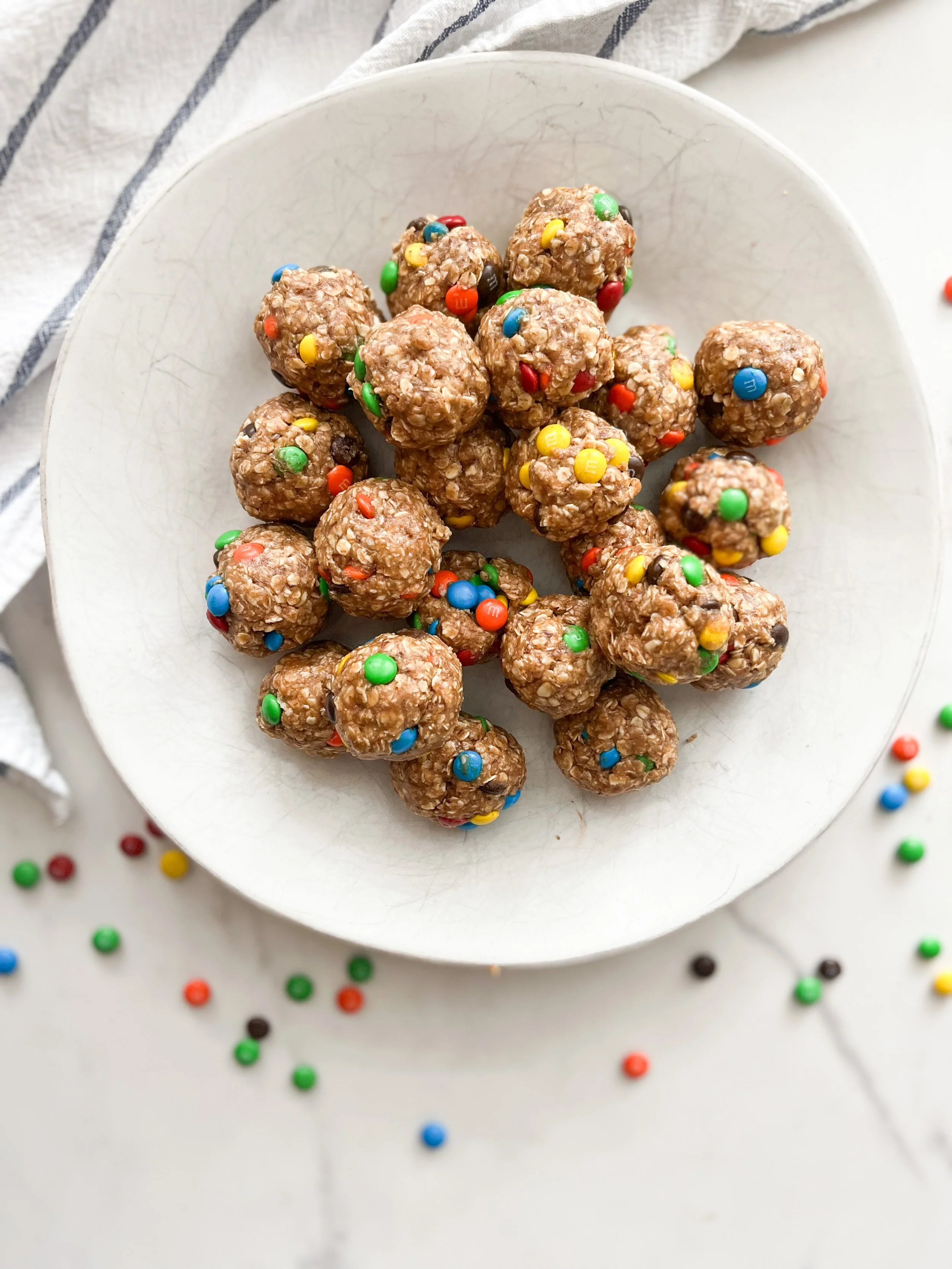 No-Bake Monster Cookie Bites