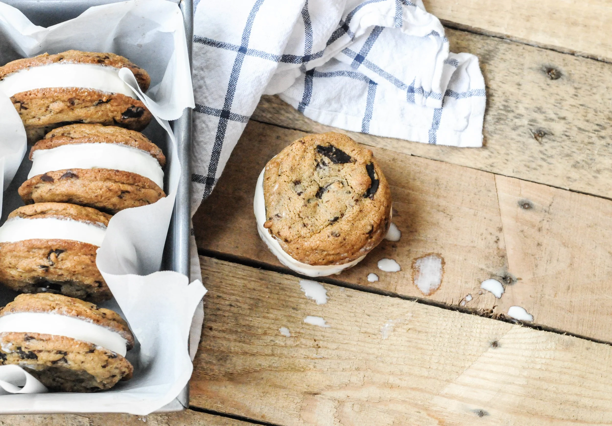 The Best Ice Cream Cookie Sandwiches