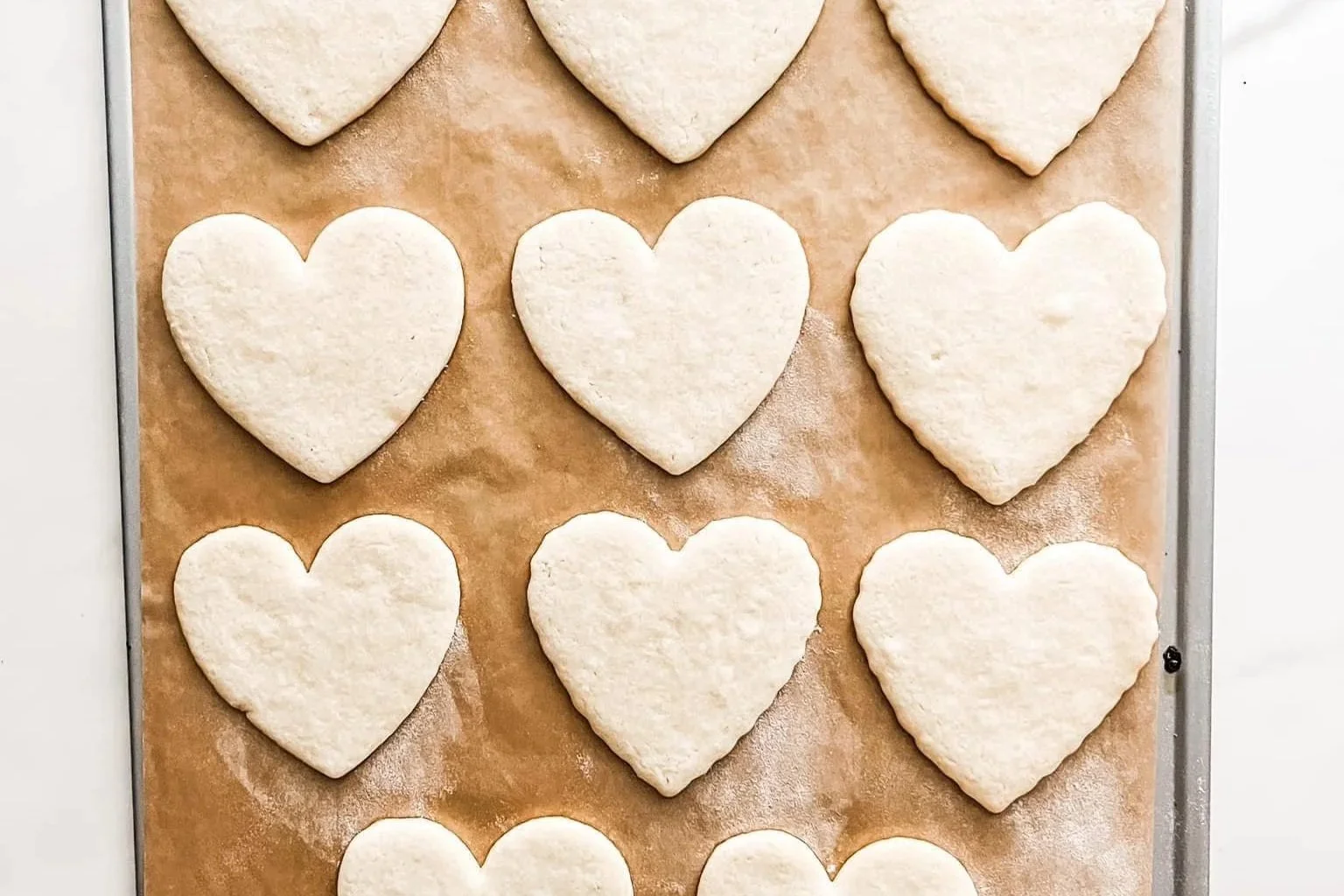 Sugar Cookie Cut Outs for Valentine's Day 
