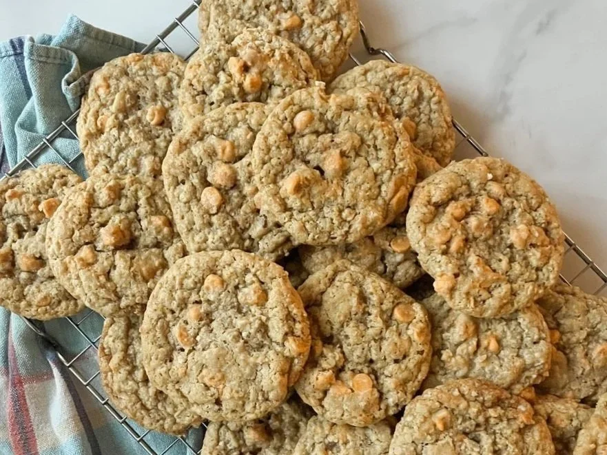 Chewy Butterscotch Oatmeal Cookies