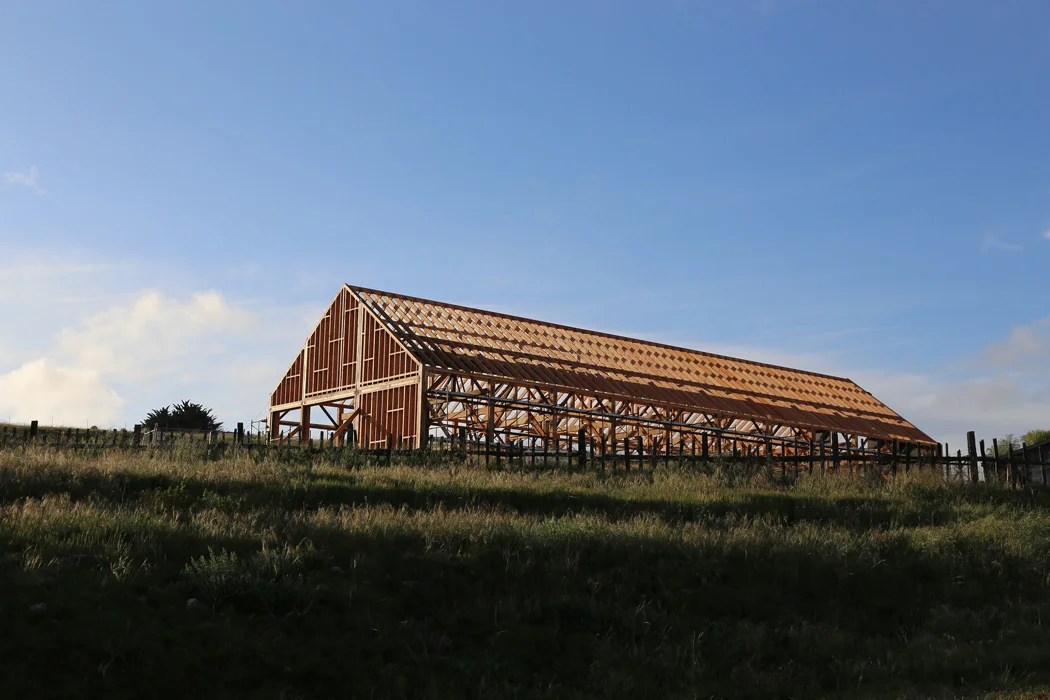 Client : University of California Location : Santa Cruz, CA Dates : 2013-2015 Size : 5,000 s.f. Cost : $2.4 million Architect : Fernau & Hartman Architects Civil Engineer : Ifland Engineers Mechanical Engineer : Integral Group General Contractor : Cen-Con, Inc. Local Timberframers : Santa Cruz Timberframes Recognition : 2018 AIA California Council Design Honor Award 2018 ASHRAE Technology Award First Place 2017 SCUP Excellence in Architecture for Adaptive Reuse 2017 AIA East Bay Honor Award 2017 AIA Monterey Bay Honor Award 2017 U.S. WoodWorks Regional Excellence Award 2017 California Preservation Foundation Award in Rehabilitation 2016 AIA Montana Excellence in Design Honor Award The Cowell Ranch Hay Barn Project Photo: Karl Bareis
