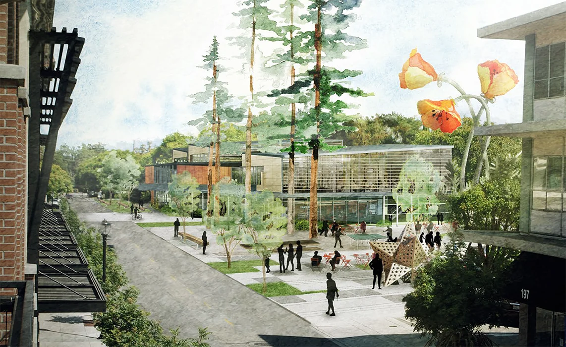 Initial concept rendering