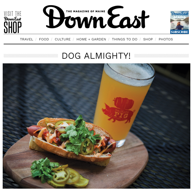 DownEast Magazine: Dog Almighty!