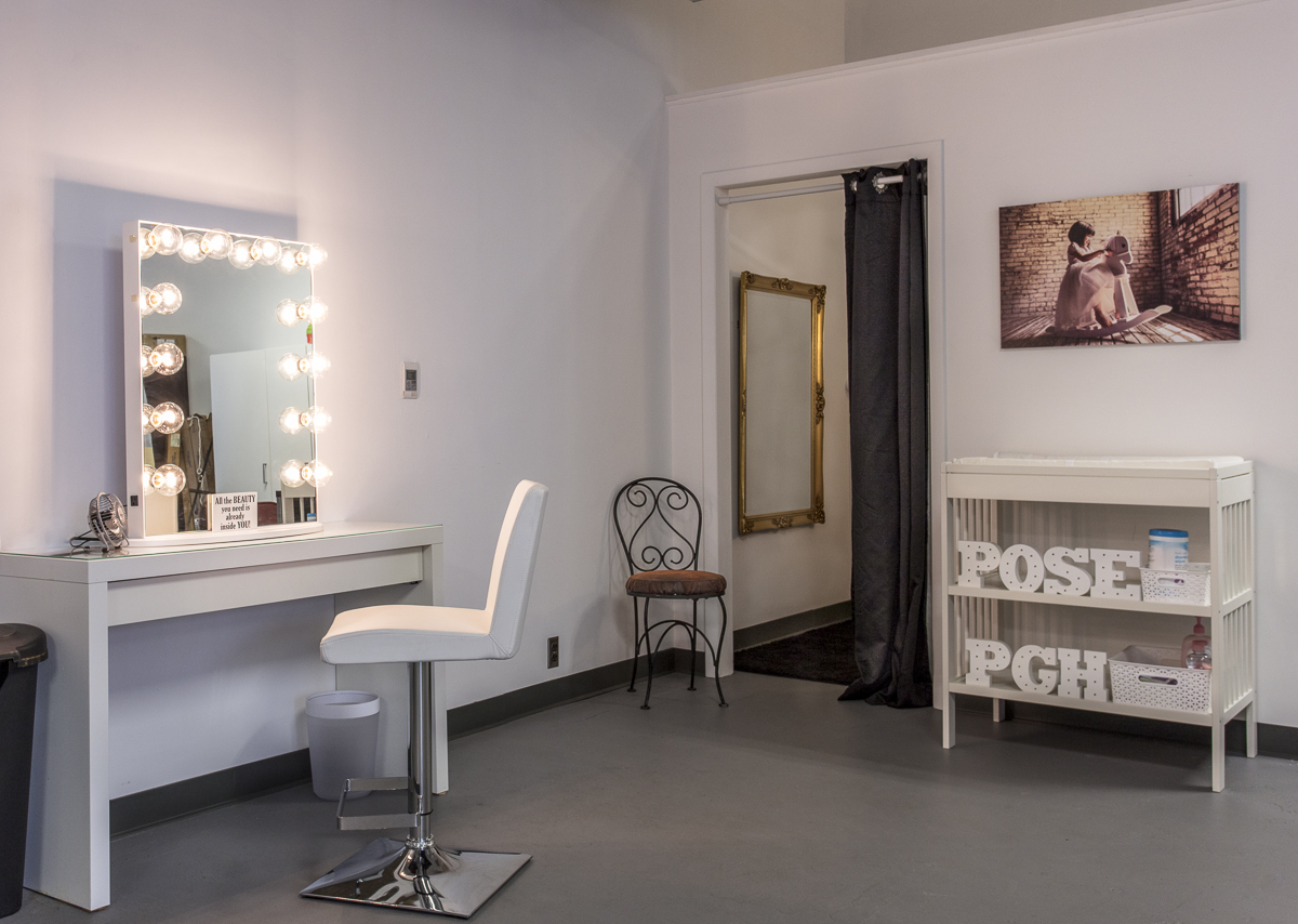 Hair and Makeup Station / Changing Room