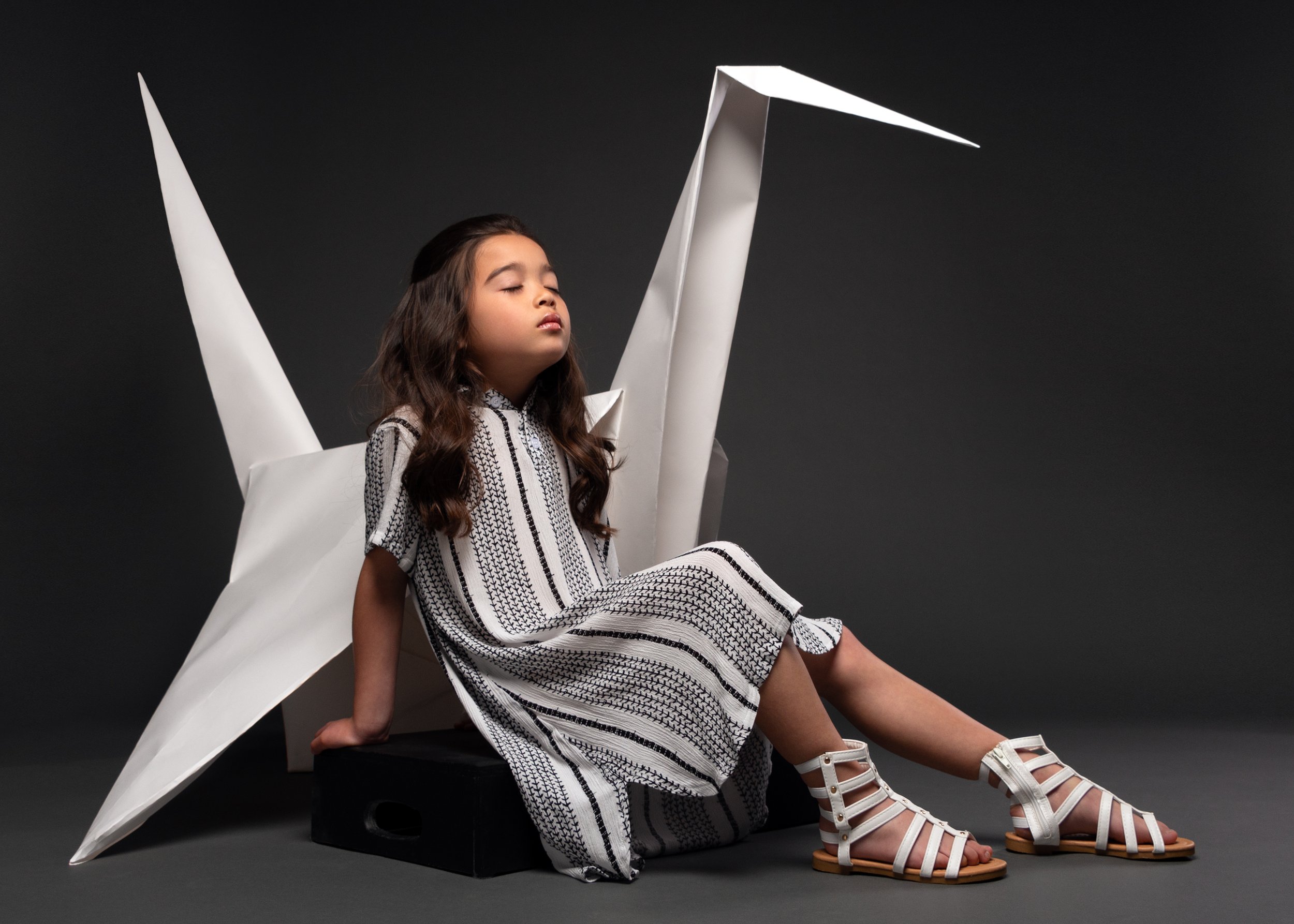 peaceful-origami-crane-children-portrait