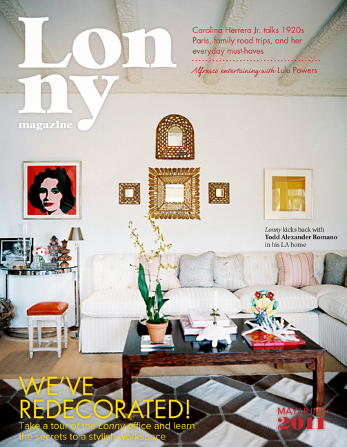Lonny, A New Direction, May/June 2011