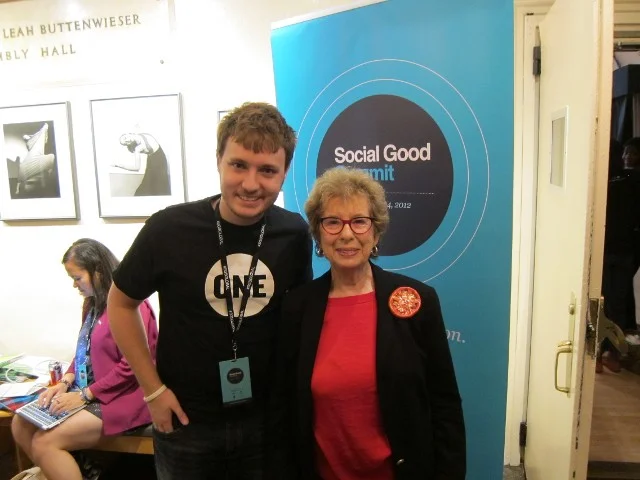 Alice March at the Social Good Summit