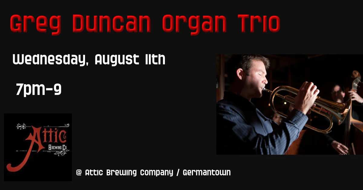Greg Duncan Organ Trio