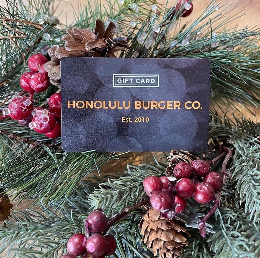 Start your holiday shopping early! 🛍️ 

From now until 4PM on Christmas Eve (12/24), purchase $100 worth of gift cards and get an extra $10 gift card, JUST FOR YOU!

Gift cards are available at our Beretania and Kaimuki locations! 

*Gift cards are 