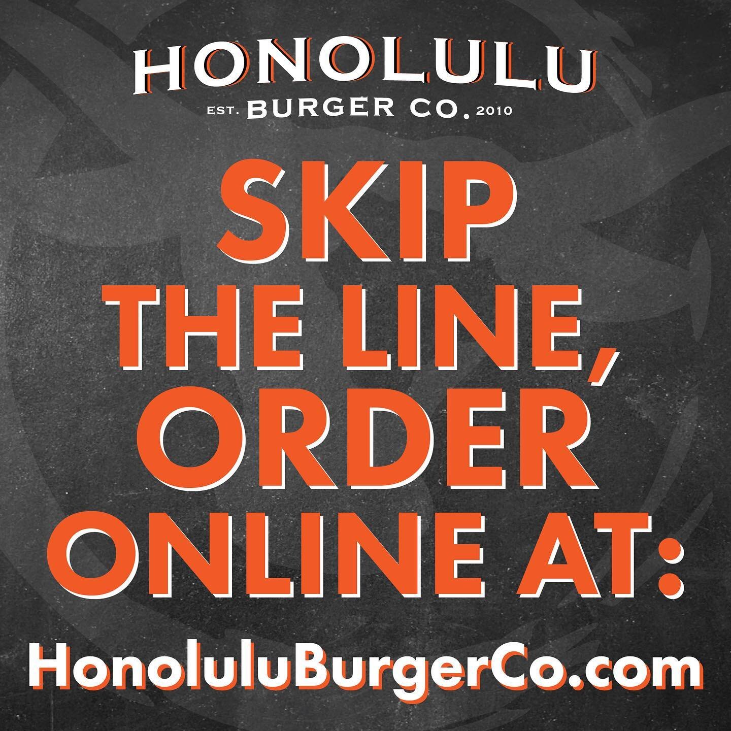 Amidst all the shopping, skip our lines and order your meal ahead of time! 🍔🍟🥤 
-
#bestburger #grassfedbeef #bigislandbeef #beef #burger #burgerlife #burgers #hamburger #cheeseburger #localingredients #honoluluburgerco #oahu #kaimuki #waialae