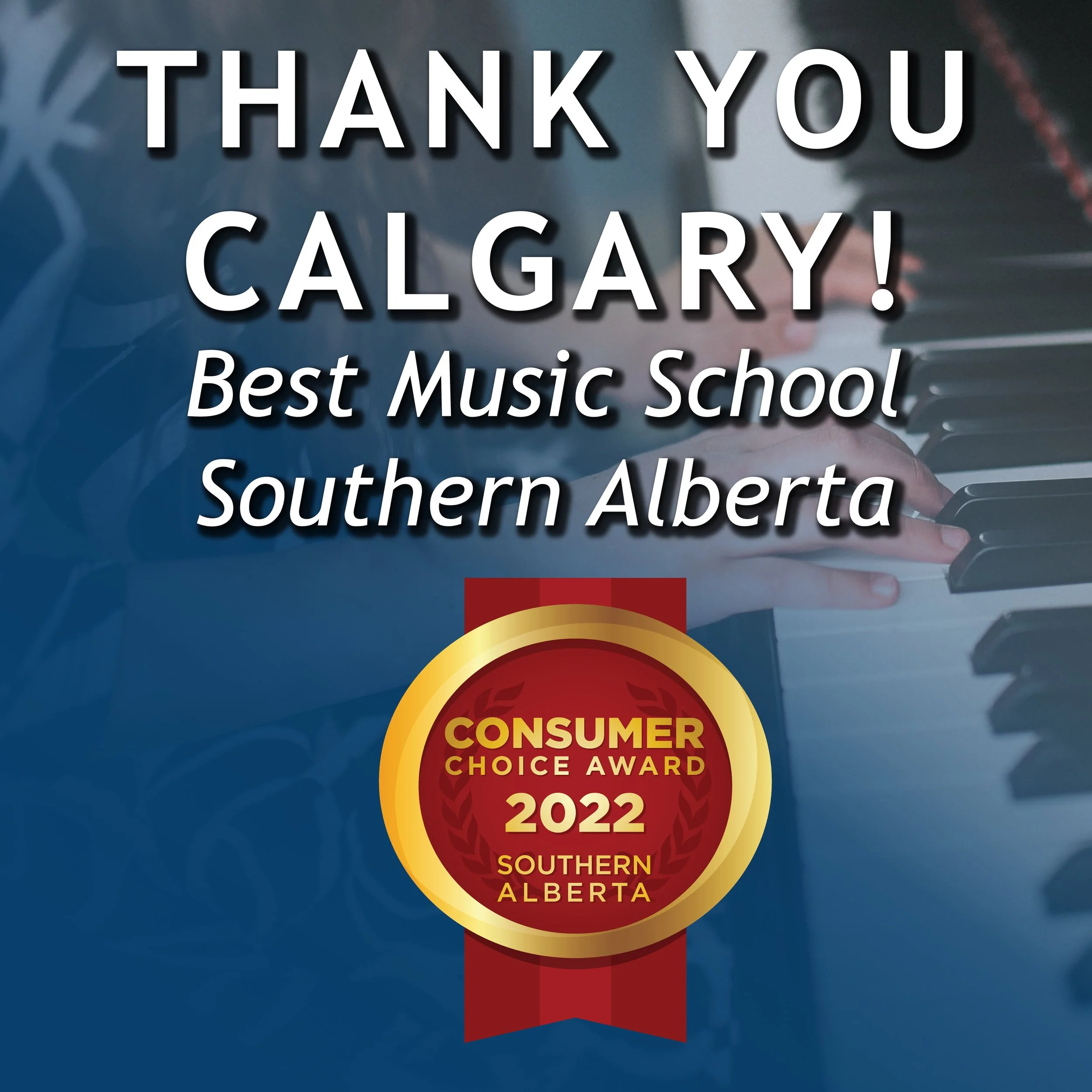 Chinook School of Music Wins 2022 Consumer Choice Award for Fifth Consecutive Year!