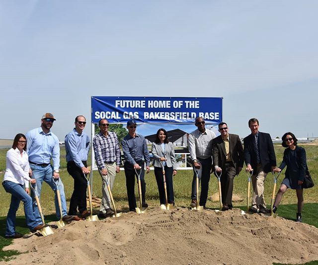 We were honored to be part of the groundbreaking ceremony for the new SoCalGas base in Bakersfield. We are looking forward to this great project and all of it's sustainable components. #bakersfield #sustainability #landscapearchitecture #landscape