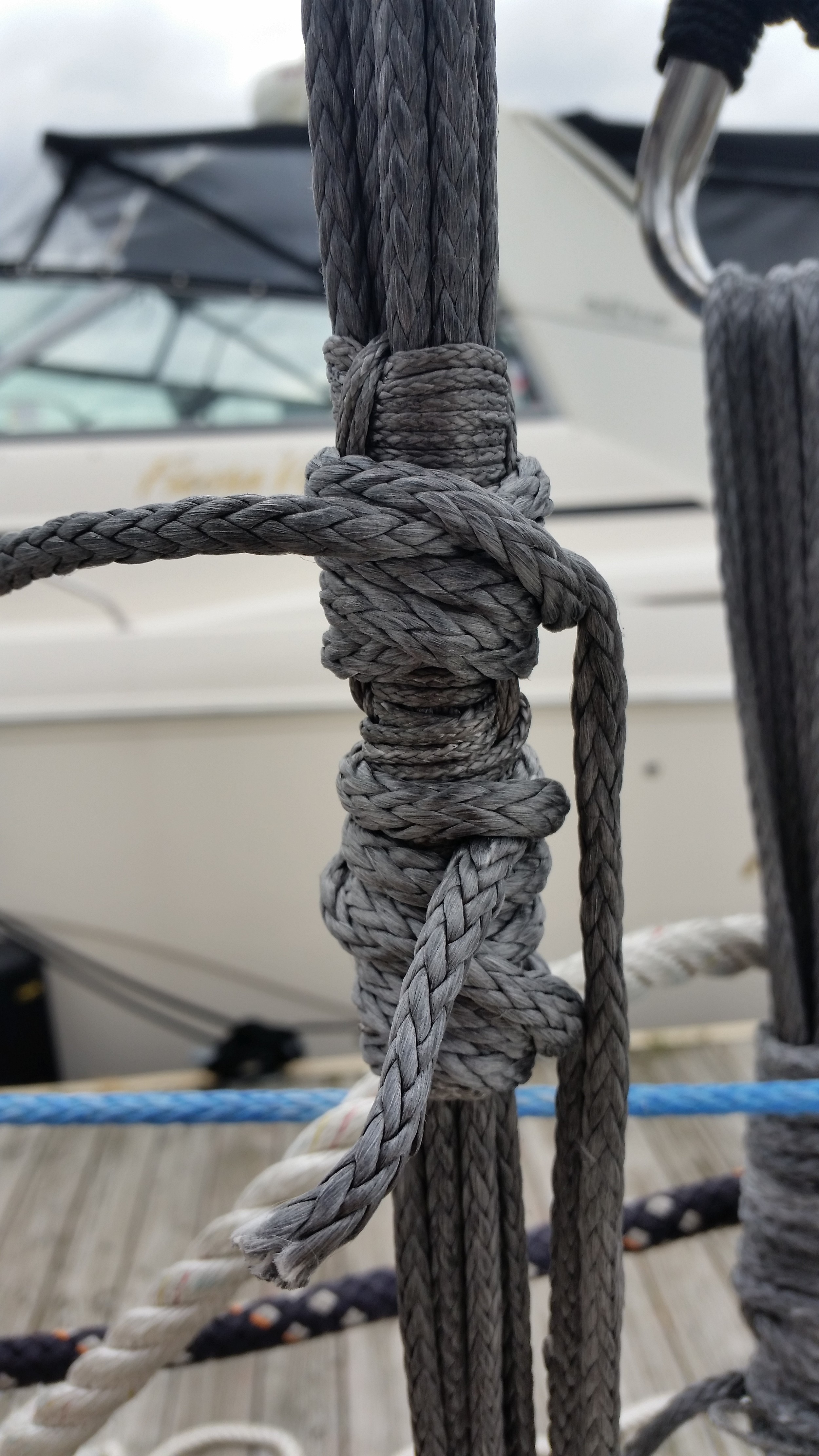 yacht rigging tension